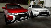2018 Mitsubishi Outlander GT para GTA San Andreas miniatura 5