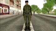 Старший Сержант МВД в зимней форме para GTA San Andreas miniatura 1