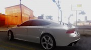 Audi RS7 Sportback 2015 для GTA San Andreas миниатюра 7
