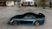 Mazda RX 7 VeilSide Fortune v.2.0 para GTA San Andreas miniatura 2