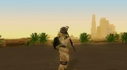MW2 Russian Airborne Troop Desert Camo v3 для GTA San Andreas миниатюра 4