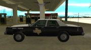 Ford LTD Crown Victoria 1987 Texas State Trooper para GTA San Andreas miniatura 5