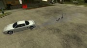 Неадекватный пед с миниганом para GTA San Andreas miniatura 6