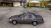 Ford Crown Victoria Mississippi Police для GTA San Andreas миниатюра 2