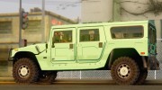 Hummer H1 Alpha для GTA San Andreas миниатюра 16