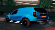 Dacia Duster Van для GTA San Andreas миниатюра 2