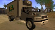 GMC Top Kick C4500 Dryvan House Movers 2008 для GTA San Andreas миниатюра 2