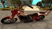 GTA V Western Motorcycle Daemon Con Paintjobs v.2 для GTA San Andreas миниатюра 5