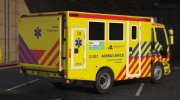 Volvo FLL MICU Dutch Ambulance for GTA 5 miniature 3