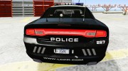 Dodge Charger 2013 Police Code 3 RX2700 v1.1 ELS for GTA 4 miniature 4