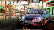 Mitsubishi Lancer Evolution IX Voltex Edition para GTA San Andreas miniatura 3