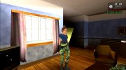 Military Jill Valentine for GTA San Andreas miniature 4