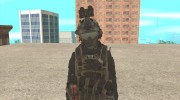 Третий скин солдата из Cod MW 2 для GTA San Andreas миниатюра 1