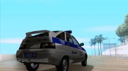 ВАЗ 2112 ДПС Полиция для GTA San Andreas миниатюра 4