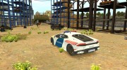 Lamborghini Huracan Hungarian Police для GTA 4 миниатюра 3