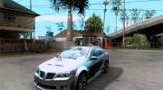 Pontiac G8 GXP 2009 для GTA San Andreas миниатюра 1