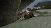 1984-1991 Jeep Cherokee Sandking IVF Dirty для GTA San Andreas миниатюра 12