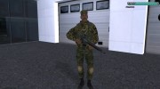 Боец из батальона Сомали para GTA San Andreas miniatura 1