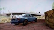 Rolls-Royce Ghost Mansory для GTA San Andreas миниатюра 2