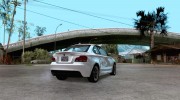 BMW 135i (E82) для GTA San Andreas миниатюра 4