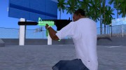 Green M4 для GTA San Andreas миниатюра 3