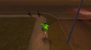 Зелёная кофта para GTA San Andreas miniatura 4
