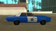 Plymouth Belvedere 4 door 1965 Chicago Police Dept для GTA San Andreas миниатюра 6