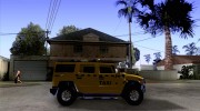 AMG H2 HUMMER TAXI для GTA San Andreas миниатюра 5