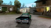 Plymouth Fury III Police для GTA San Andreas миниатюра 1