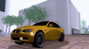 BMW M3 E92 Slammed для GTA San Andreas миниатюра 5