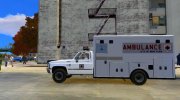 Chevrolet Silverado 1986 Ambulance for GTA 4 miniature 8