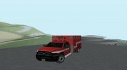 Dodge Ram 1500 Ambulance для GTA San Andreas миниатюра 1