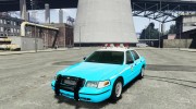 Ford Crown Victoria Classic Blue NYPD Scheme for GTA 4 miniature 1
