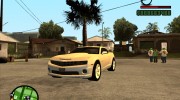 Chevrolet Camaro для GTA San Andreas миниатюра 3