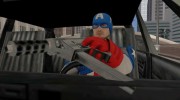 Капитан Америка para GTA San Andreas miniatura 5