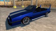 GTA IV Willard Cabrio Custom для GTA San Andreas миниатюра 3