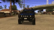 Hummer FBI truck para GTA San Andreas miniatura 2
