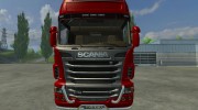 Scania R730 V8 Topline v2.2 для Farming Simulator 2013 миниатюра 5
