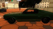 Ford Mustang GT fnf 3 для GTA San Andreas миниатюра 3