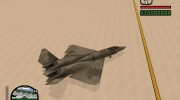 YF-23 BlackWidow для GTA San Andreas миниатюра 9