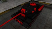 Черно-красные зоны пробития ИС для World Of Tanks миниатюра 1