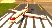 Самолет Як-40 для GTA San Andreas миниатюра 1