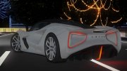 2021 Lotus Evija для GTA San Andreas миниатюра 2