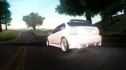 Honda Civic Hatchback Tuned para GTA San Andreas miniatura 2