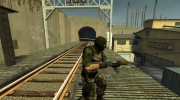 Brown/Green Camo Terrorist para Counter-Strike Source miniatura 2