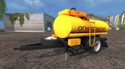 Прицеп Цистерна для ГАЗ 35071 para Farming Simulator 2015 miniatura 1