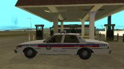 Chevrolet Caprice 1987 Toronto Metro Police для GTA San Andreas миниатюра 5