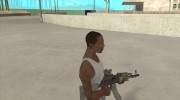 AK47 со штатным оптическим прицелом para GTA San Andreas miniatura 1