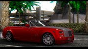 Rolls Royce Phantom Drophead Coupe 2013 для GTA San Andreas миниатюра 4