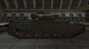 Контурные зоны пробития Centurion Mk. 7/1 para World Of Tanks miniatura 5